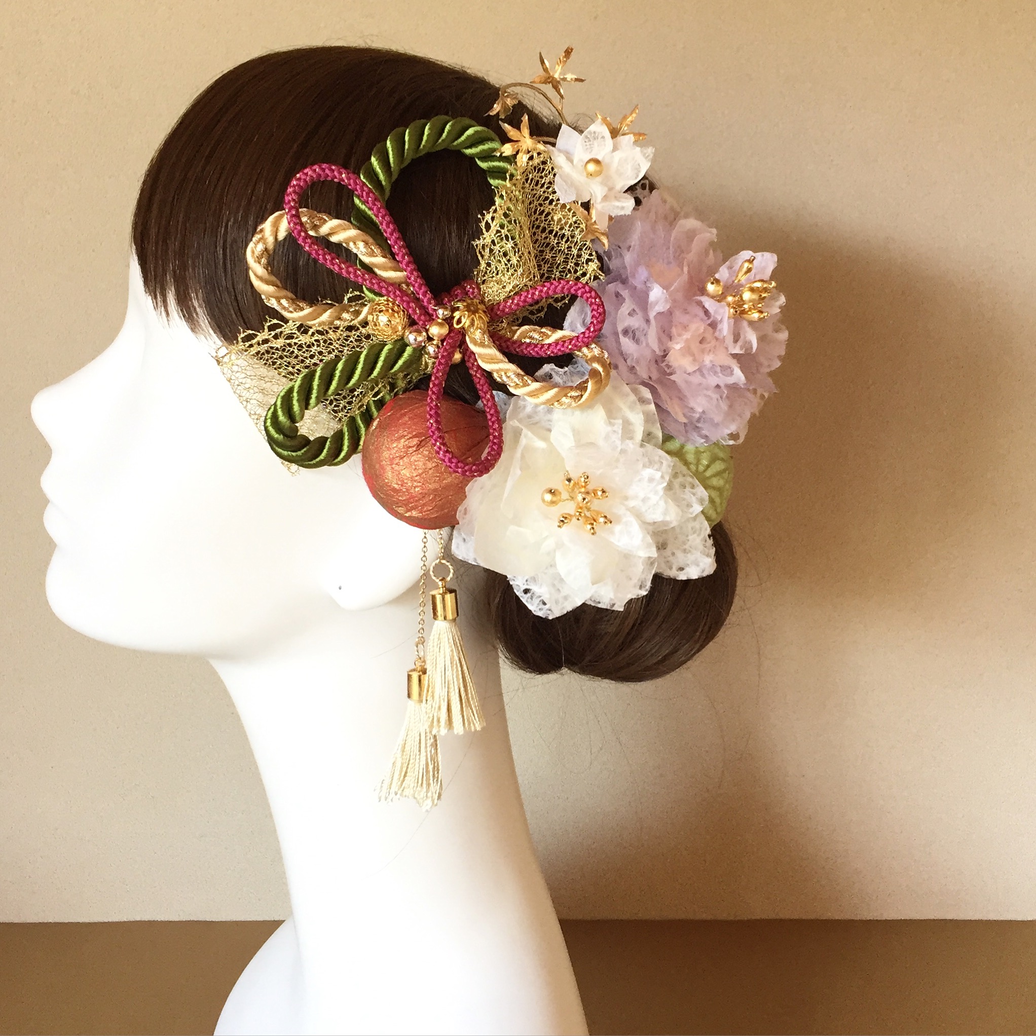 和”の結婚式〜和紙のヘッドドレス〜 | yumikoyano blog